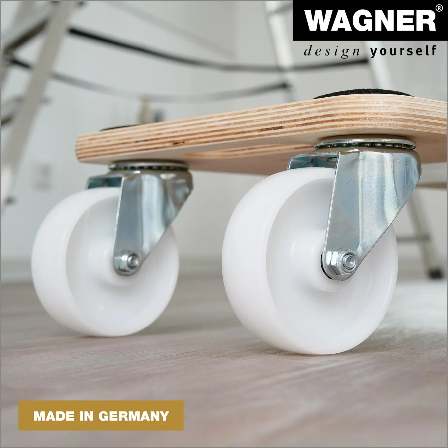 Wagner MM 1129 carrello trasporto 59x29 cm 300 kg legno