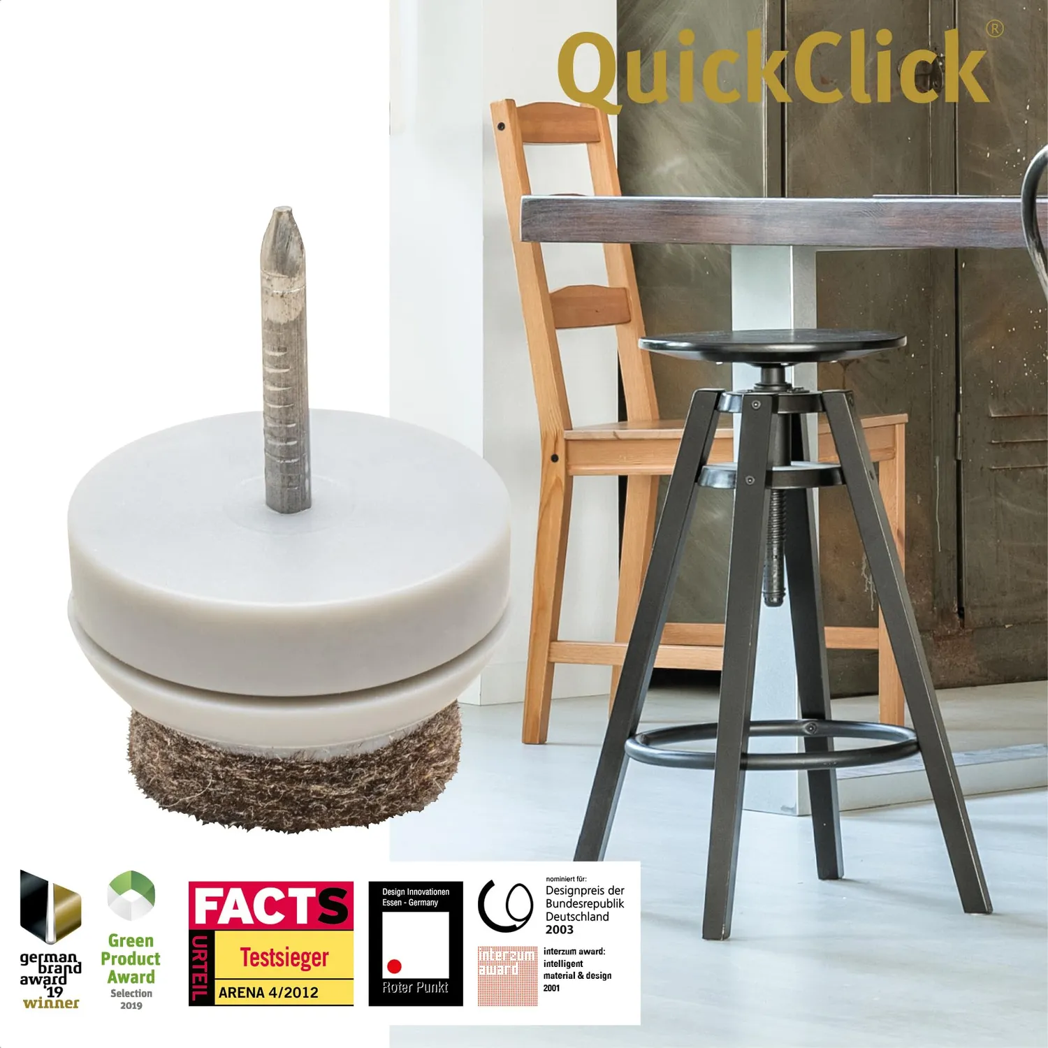 WAGNER QuickClick 15419180 feltrini Ø 20 mm 80pz