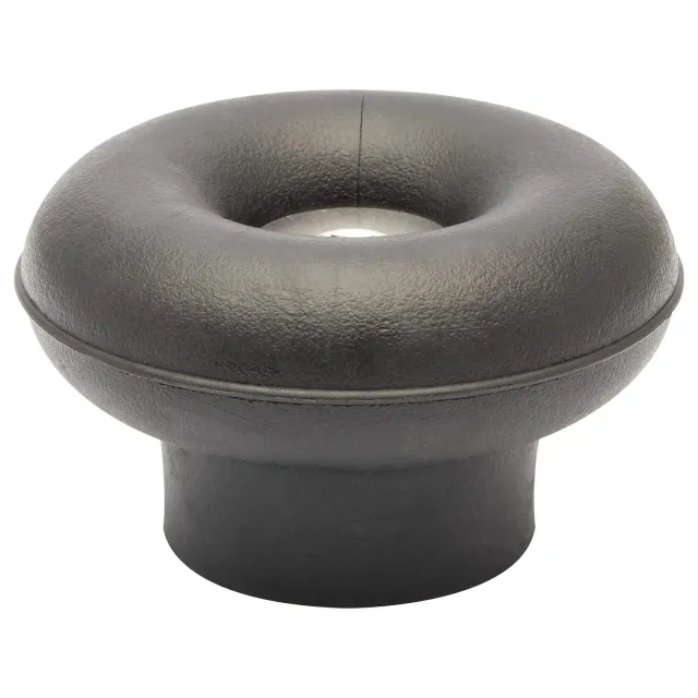 WAGNER Fermaporta Pavimento Outdoor Pulsante Gomma 50x30 mm