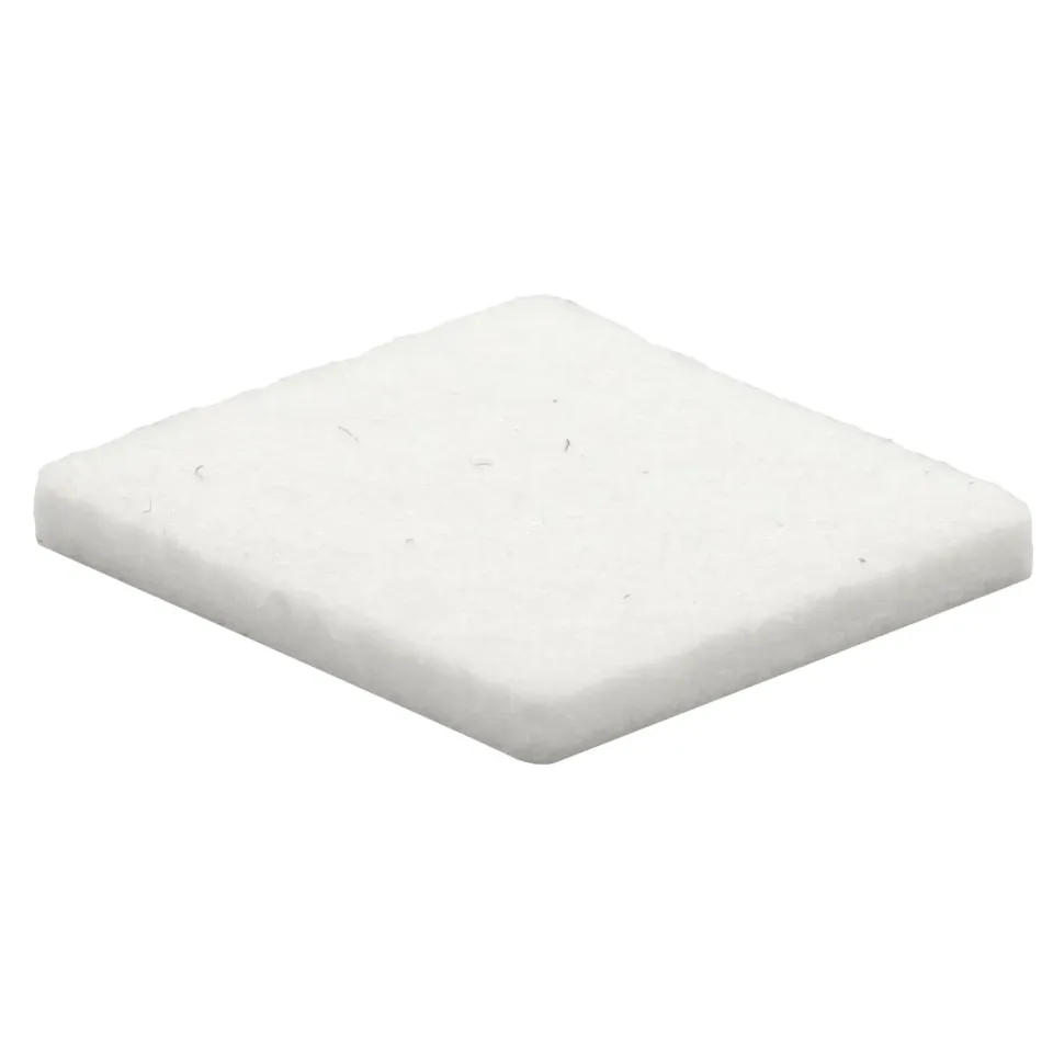 Wagner 15172599 EH 1725 feltrini quadrati 25x25 mm bianchi 24pz