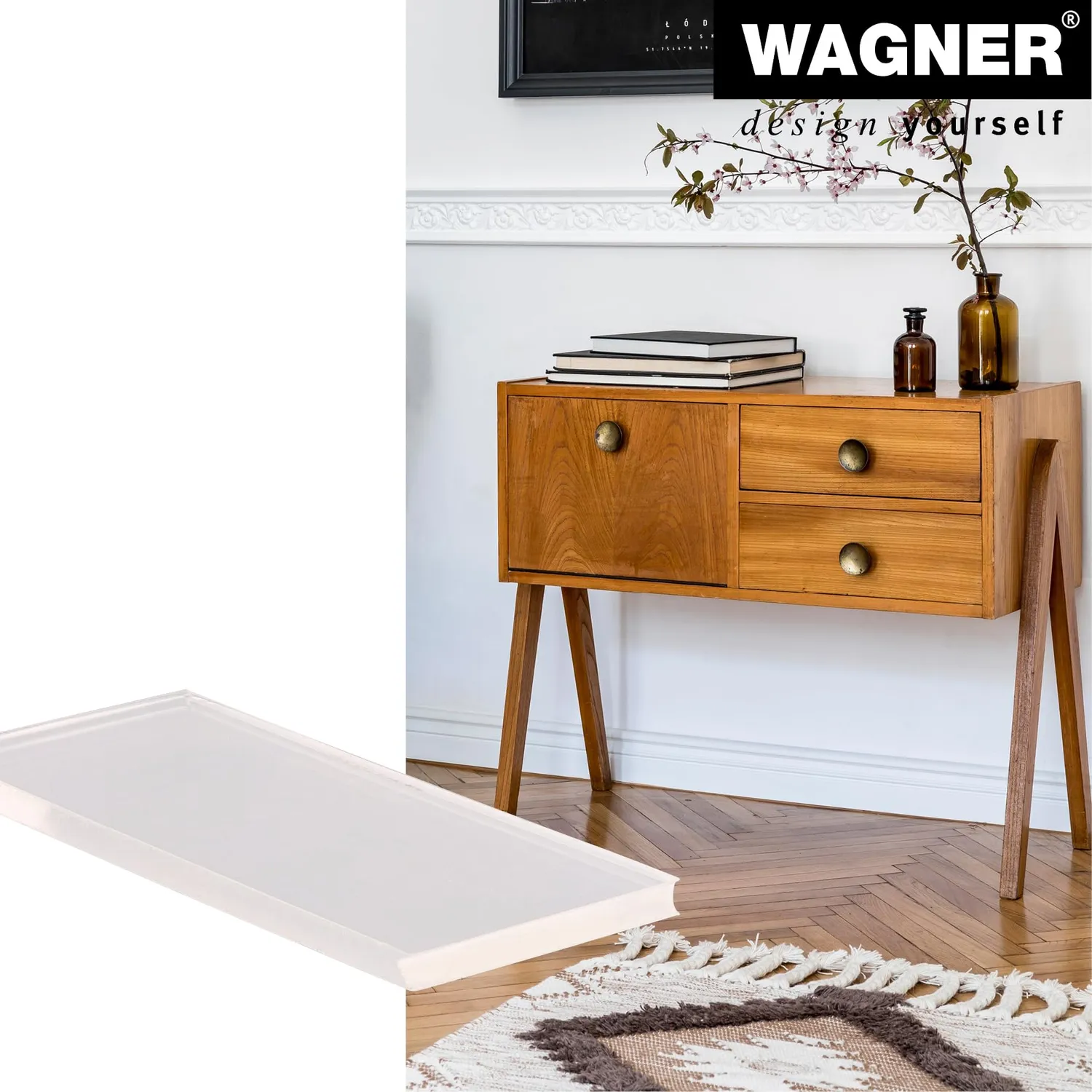 Wagner 15315299 EH 3152 paracolpi silicone 20x50 mm trasparenti