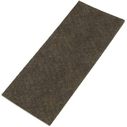 Adsamm foglio feltro autoadesivo 80x180 mm marrone 1 pezzo 3,5 mm