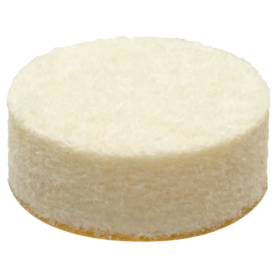 Wagner Big Pads 15121699 feltrini lana 15 mm crema 16 pezzi