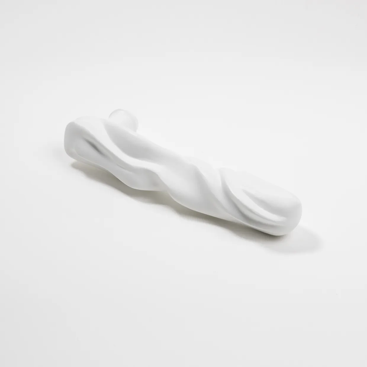NIVA Fiocco maniglia bianca porta lusso scultorea