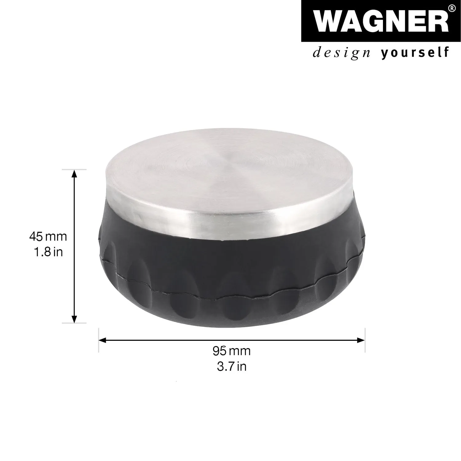Wagner EH 5210 Big Disk Steel fermaporta pavimento 800 g inox