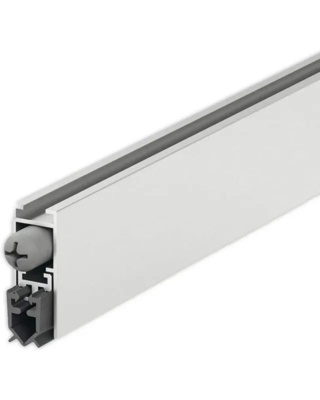 Gedotec DDS 12 Guarnizione Abbassabile 630 mm Argento Alluminio