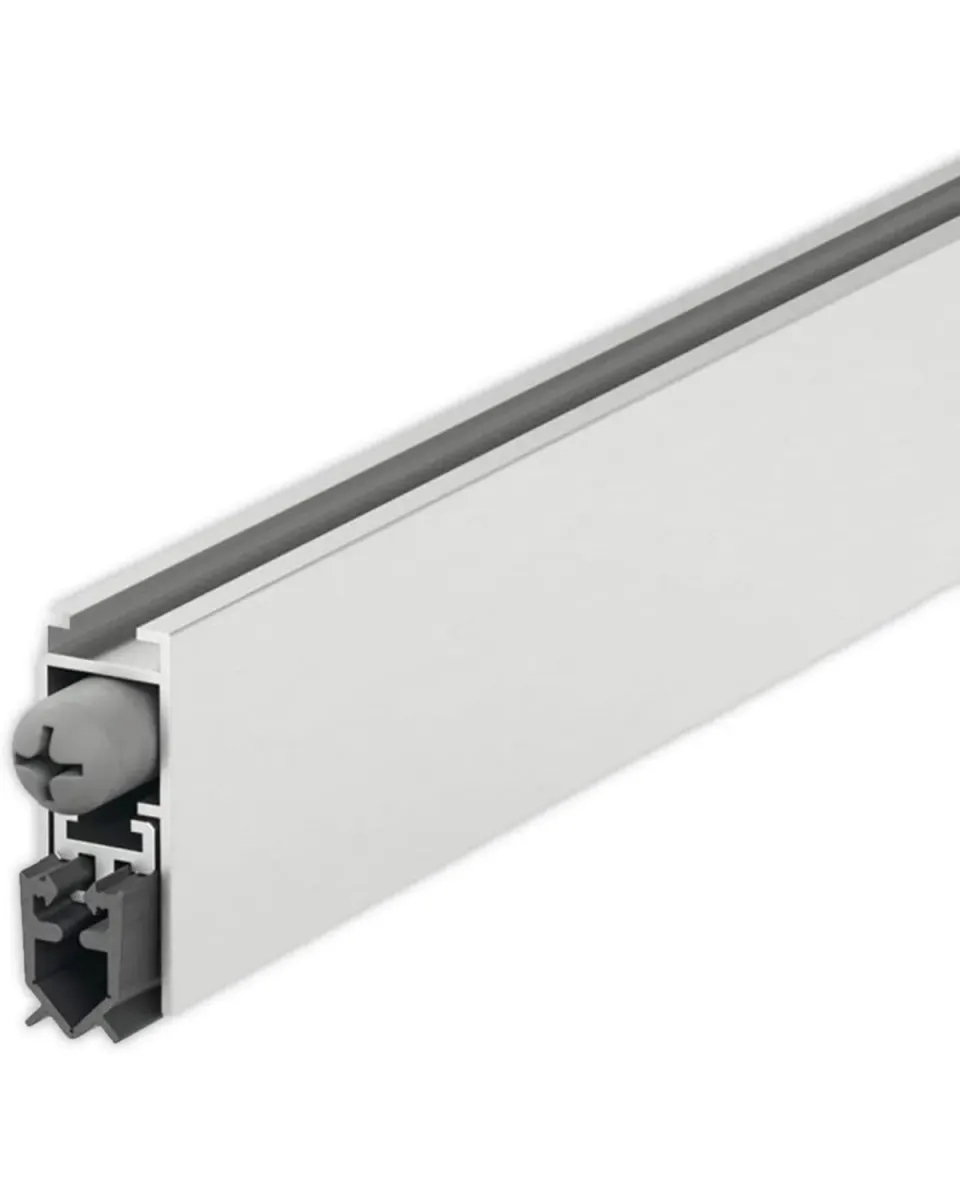 Gedotec DDS 12 Guarnizione Abbassabile 630 mm Argento Alluminio