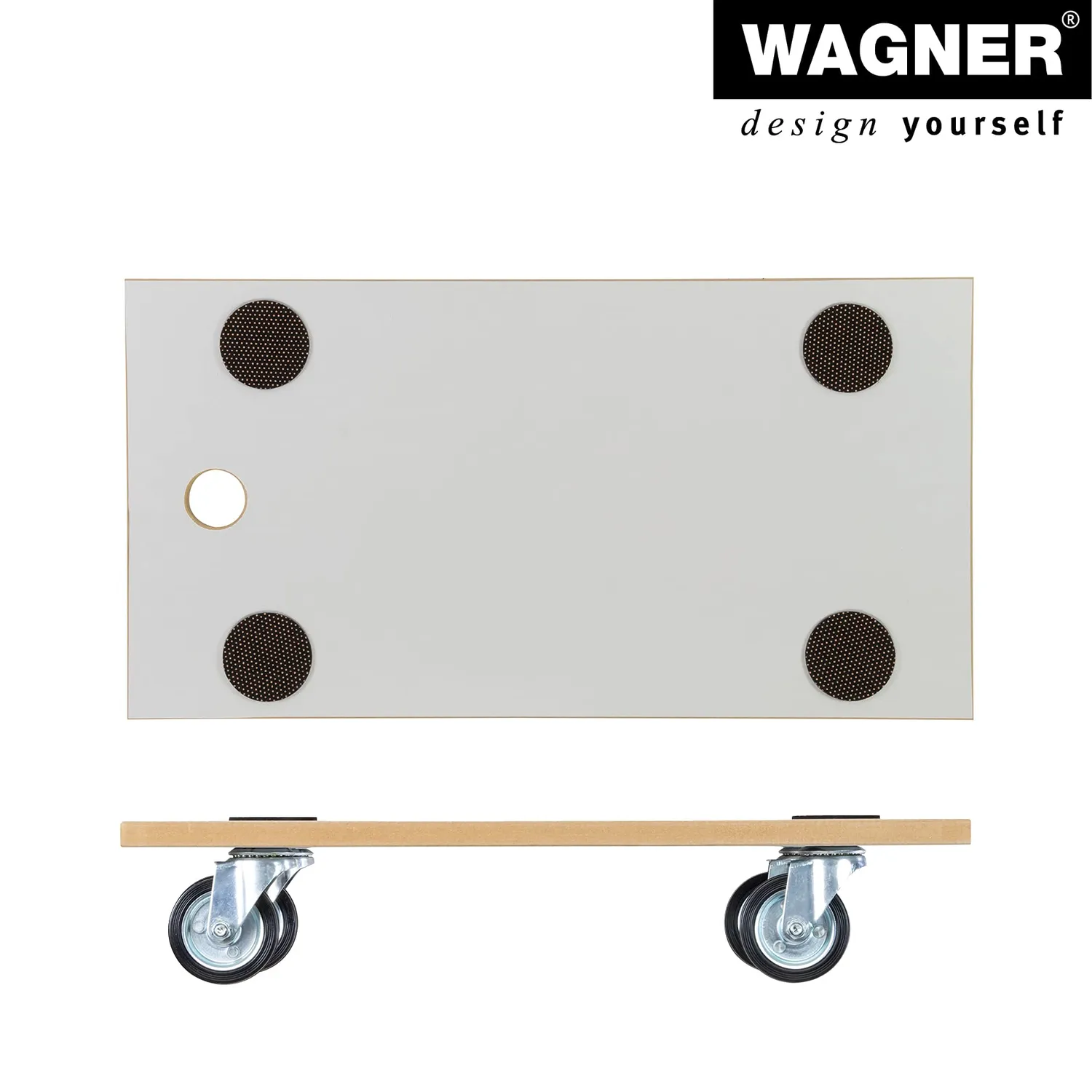Wagner MM 1316 carrello trasporto legno 57,5x30 cm 250 kg
