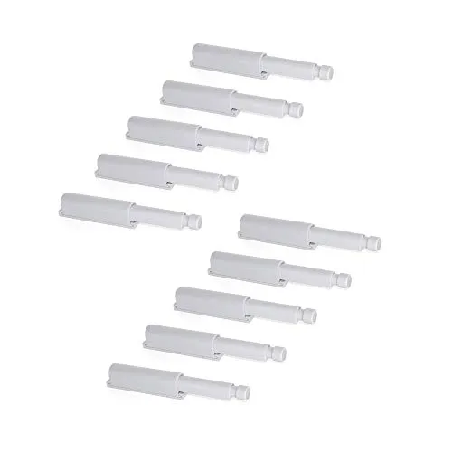 Emuca Push-Pull apertura mobile pistone grigio 10 pezzi
