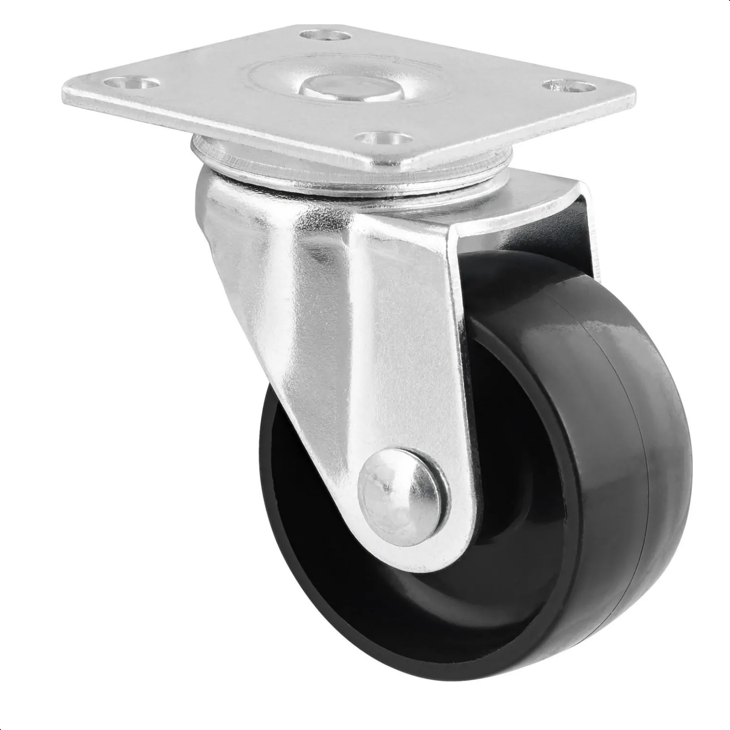 Wagner RO 2121 rotelle girevoli nere 40 mm 8 pezzi