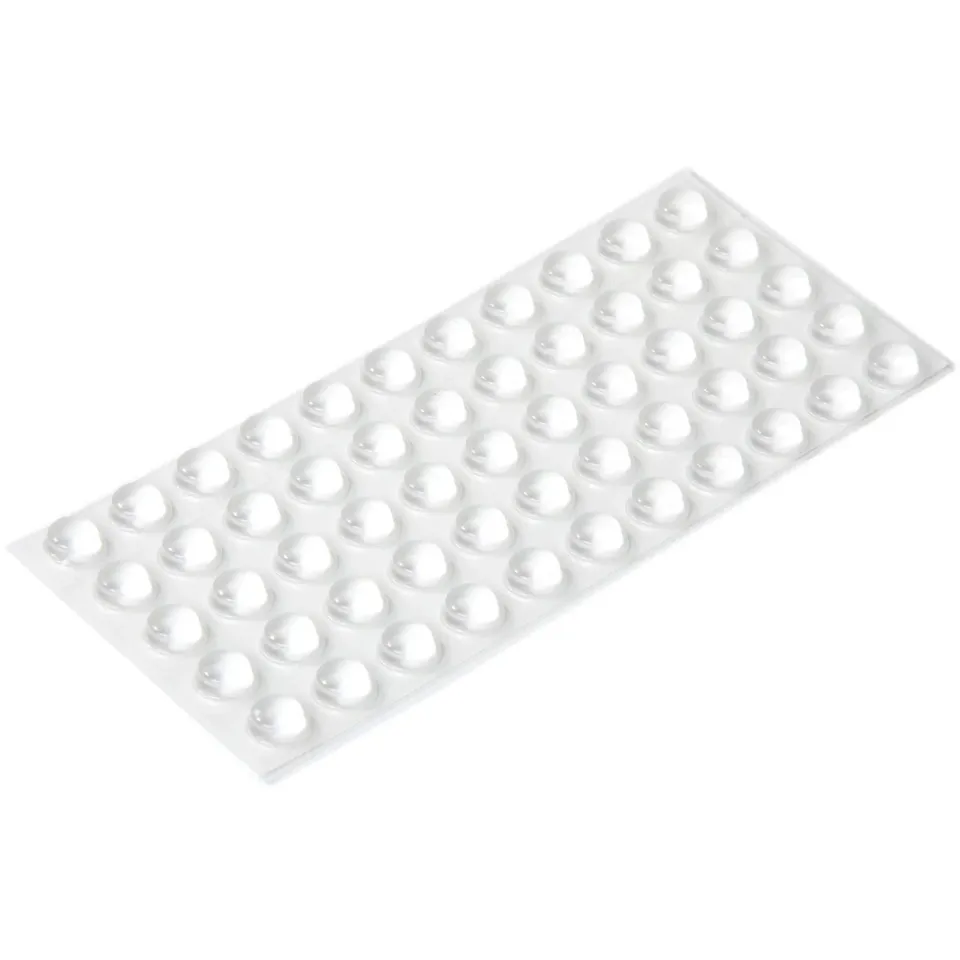 Adsamm paracolpi adesivi trasparenti tondi Ø6 mm x 2 mm mini