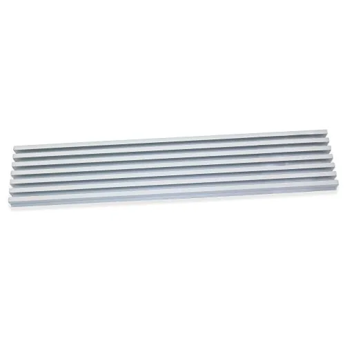 Emuca 8934862 Griglia Ventilazione Frigo Anodizzato Opaco