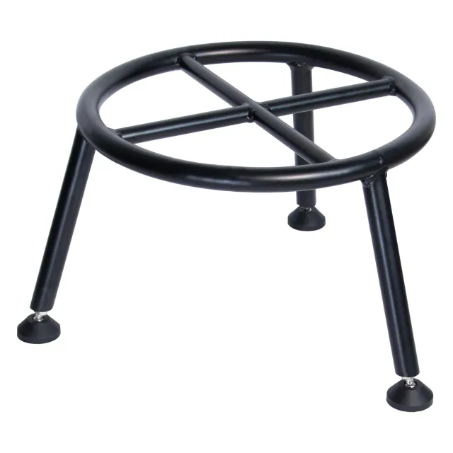Wagner Retro GH 0680 portavaso acciaio Ø38 nero 25 cm