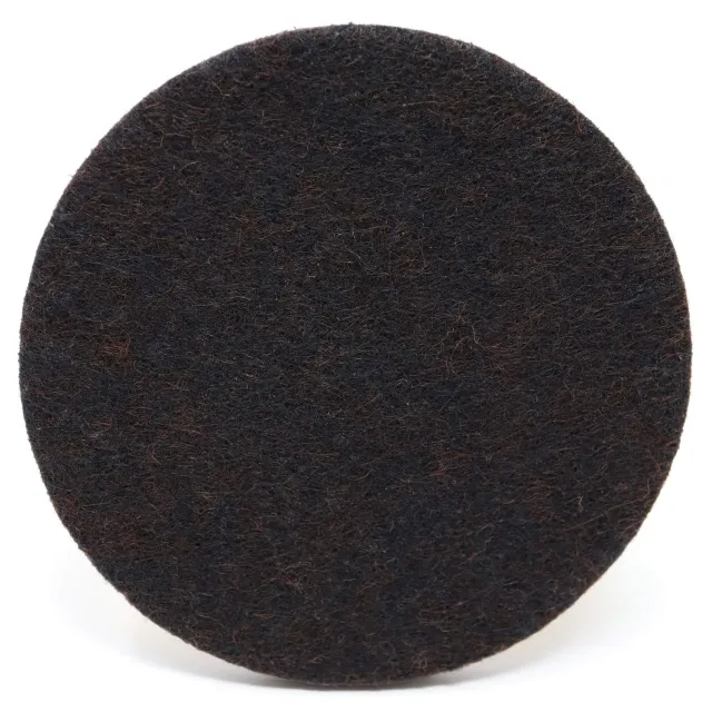 Adsamm feltrini autoadesivi tondi ø 80 mm marroni 4 pezzi 5,5 mm