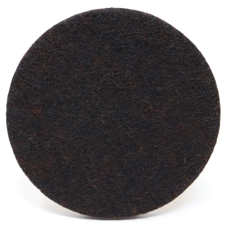 Adsamm feltrini autoadesivi tondi ø 80 mm marroni 4 pezzi 5,5 mm
