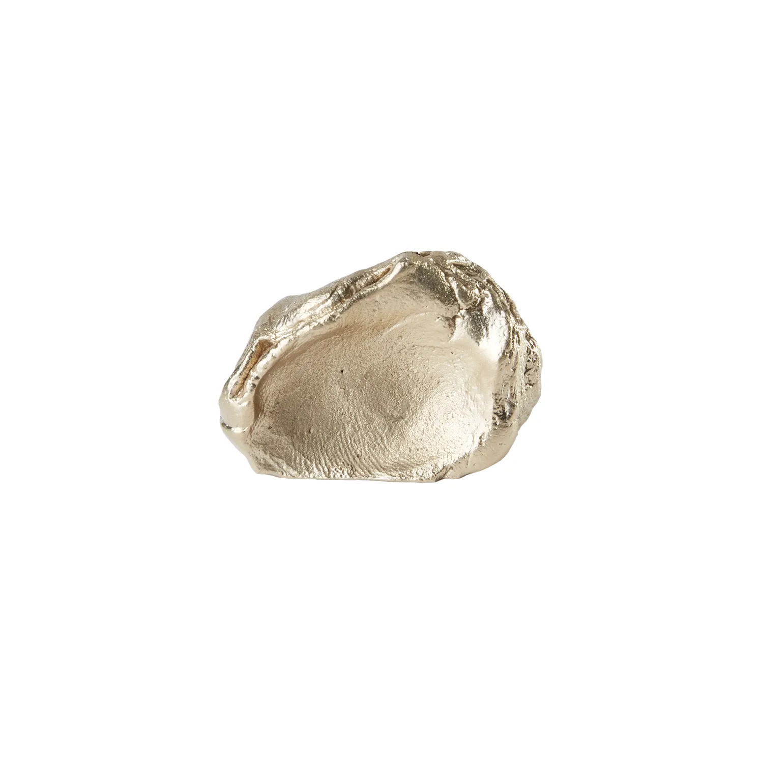 NIVA Design Impronta pomello ottone naturale confezione