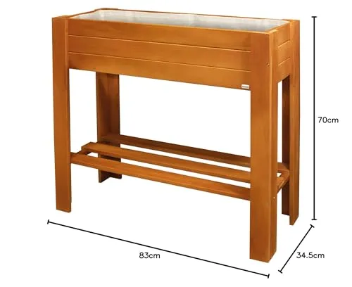 Wagner GreenBOX Light aiuola rialzata castagno 70x83 cm