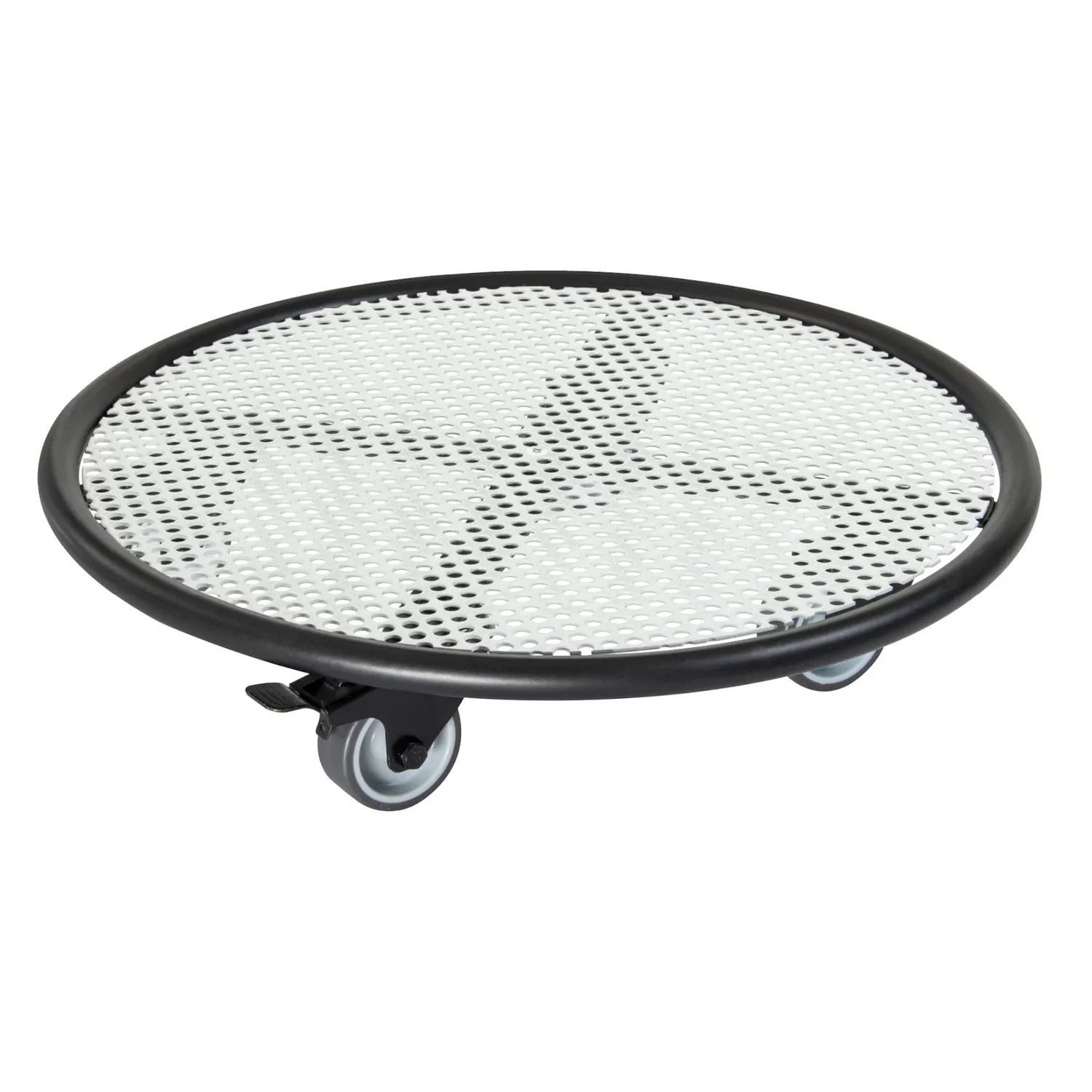 Wagner Black White GH 7018 portavasi ruote 38x38 cm
