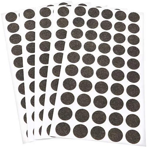 Adsamm Ultrasottili ø 16 mm Feltrini Marroni 250 pz 1,5mm