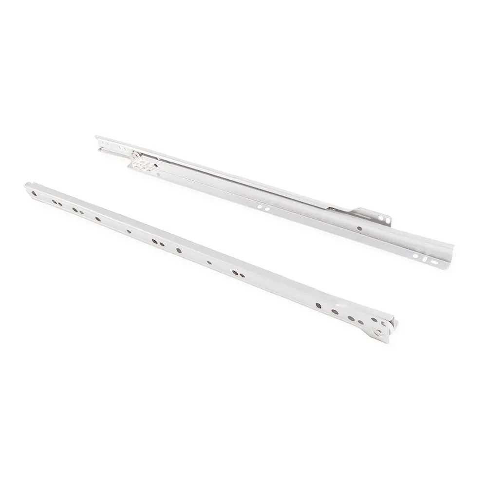 Emuca Vertex guida cassetto a rulli 450 mm bianca set 5 coppie