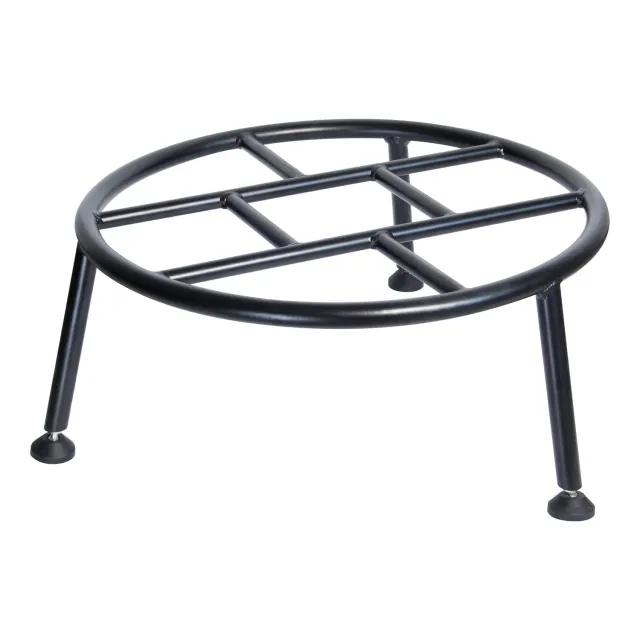 WAGNER Retro 25068201 supporto piante acciaio Ø58x25 cm nero