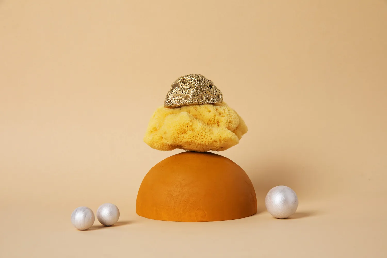 NIVA Design Madrepora pomelli ottone pack
