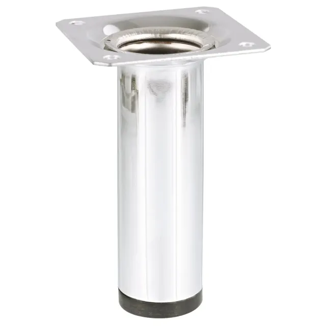 Wagner 1510 piede per mobili cromo 100 mm