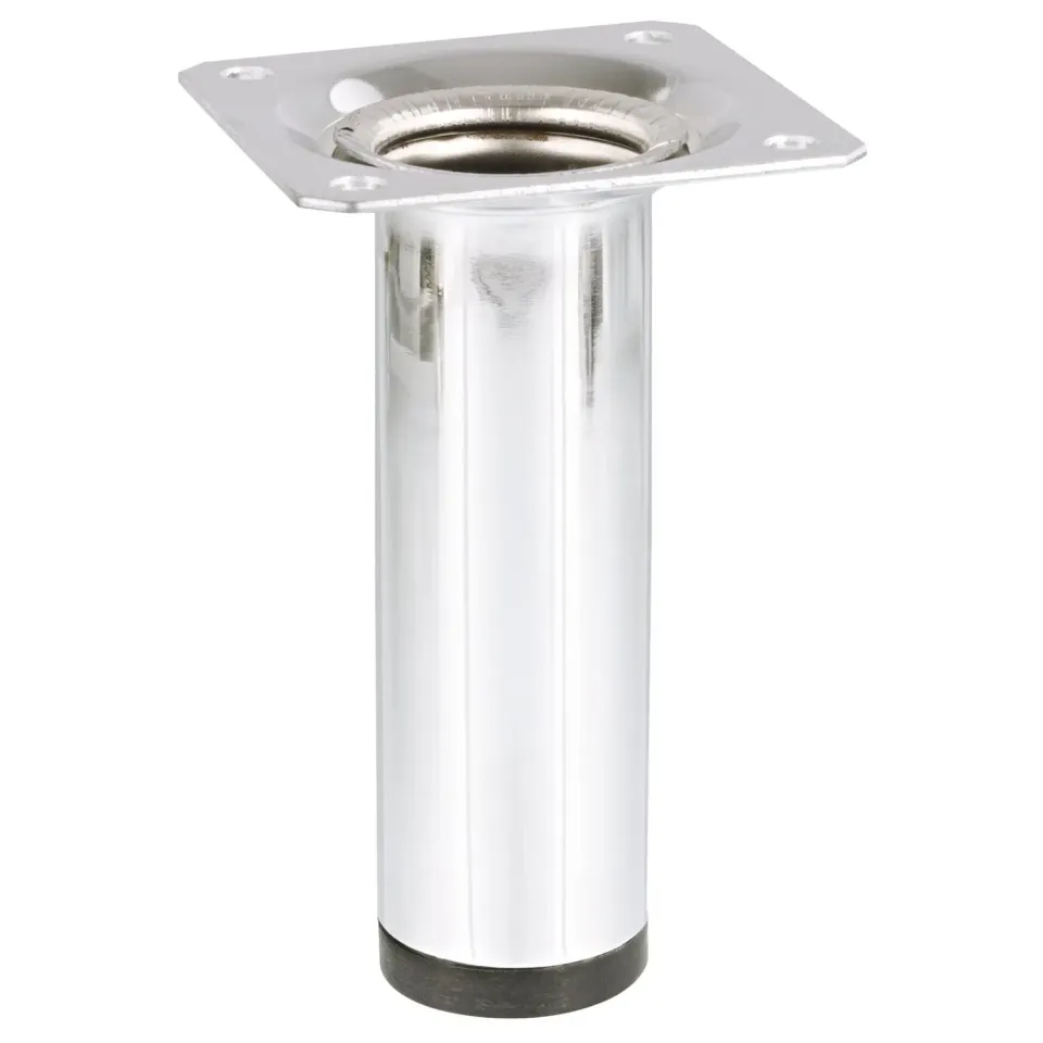 Wagner 1510 piede per mobili cromo 100 mm