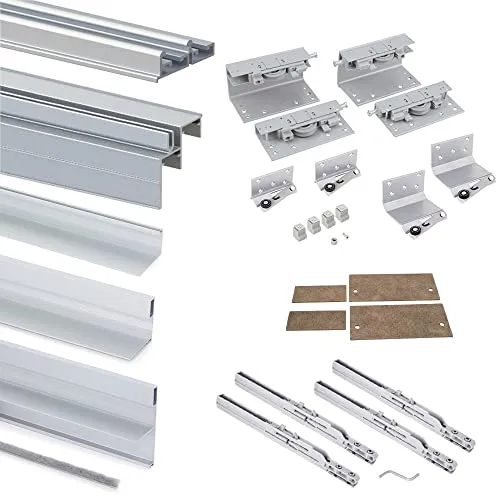 Emuca Space+ 6030020 Kit 2 Ante Scorrevoli Free Rapid Cera Soave