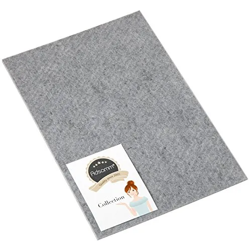 Adsamm foglio feltro autoadesivo grigio 20x30 cm 3,5 mm