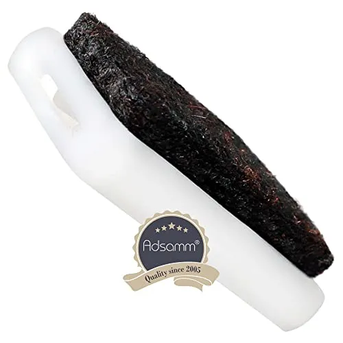 Adsamm ricambio feltro puntali a slitta bianco 19x33 mm 1 pz
