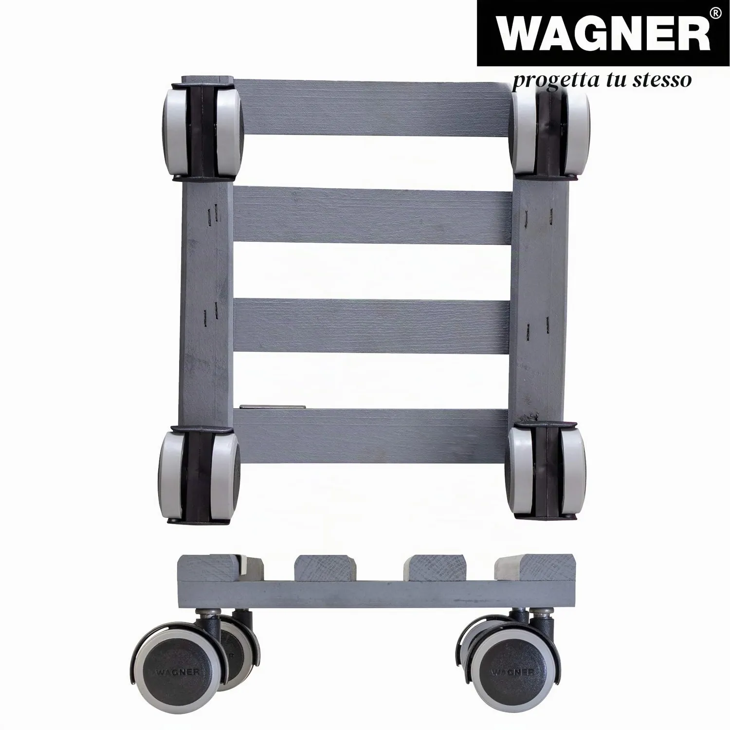 Wagner Creo Carrello per Piante 19x19 cm Grigio 50 kg