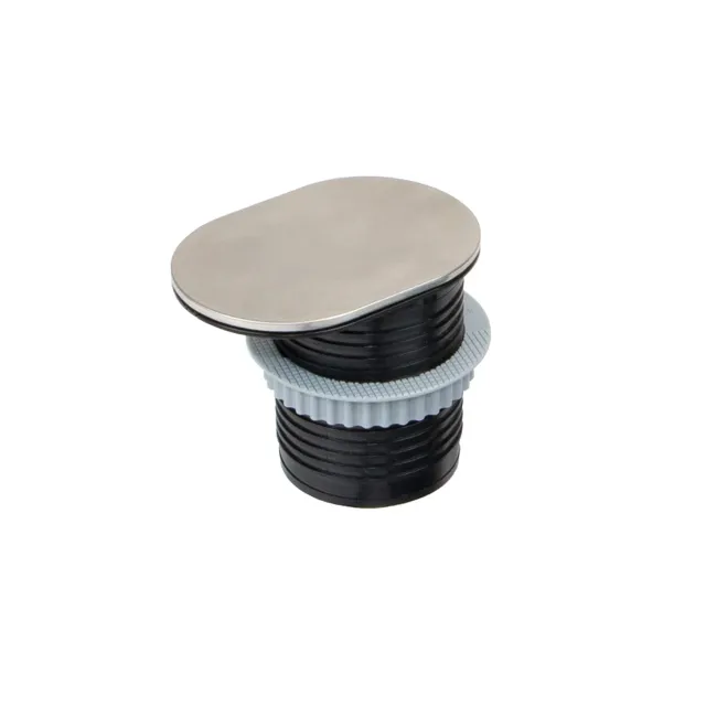 Emuca multipresa da incasso schuko+USB foro 60 mm inox
