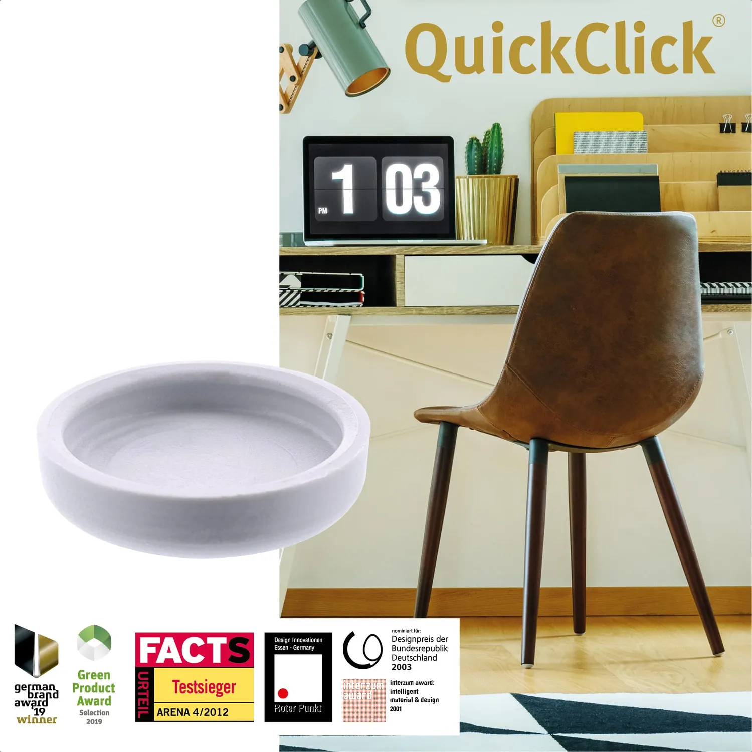 Wagner QuickClick inserti pattini plastica Ø17 mm 8 pezzi