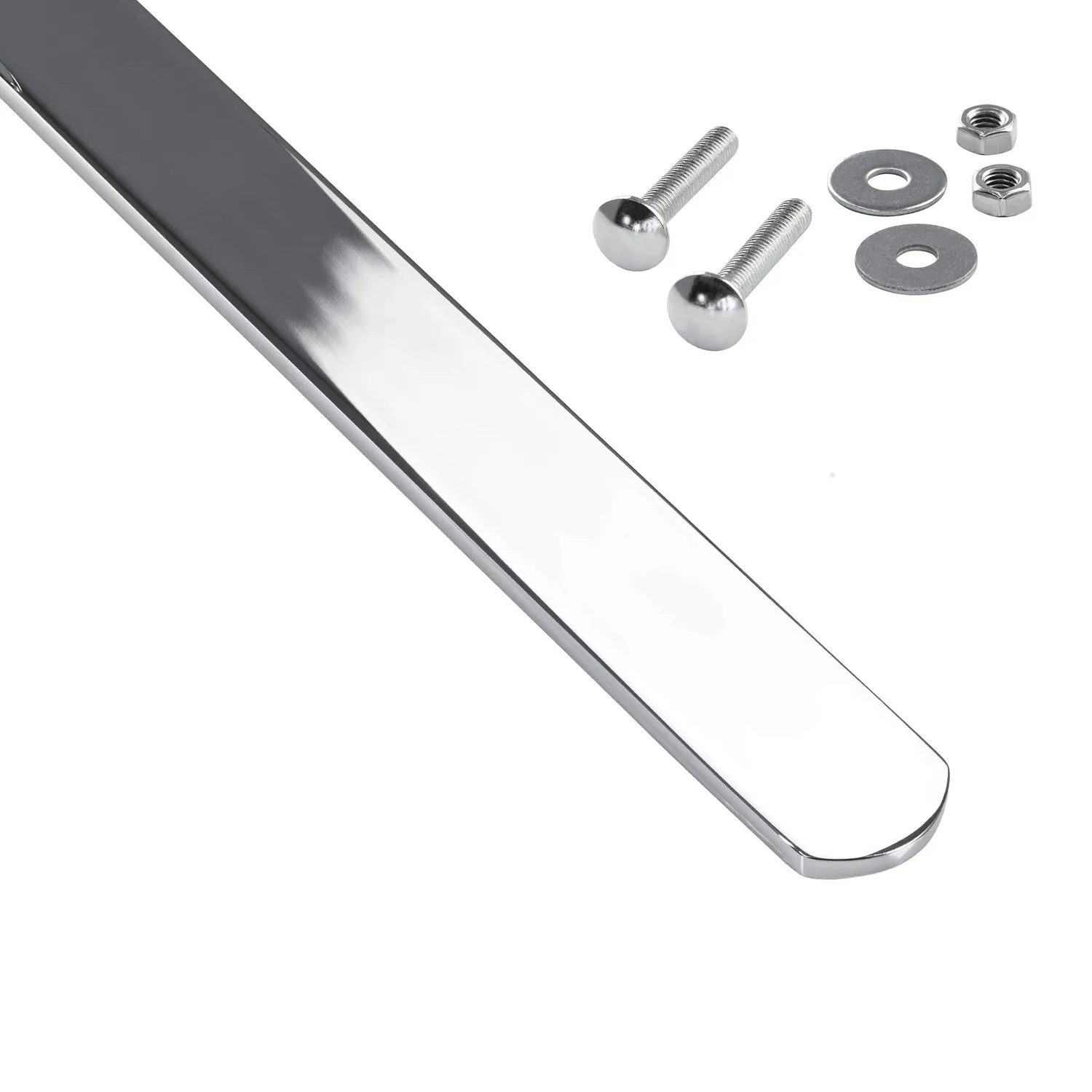 Gedotec portasciugamani laterale 340mm cromo lucido acciaio