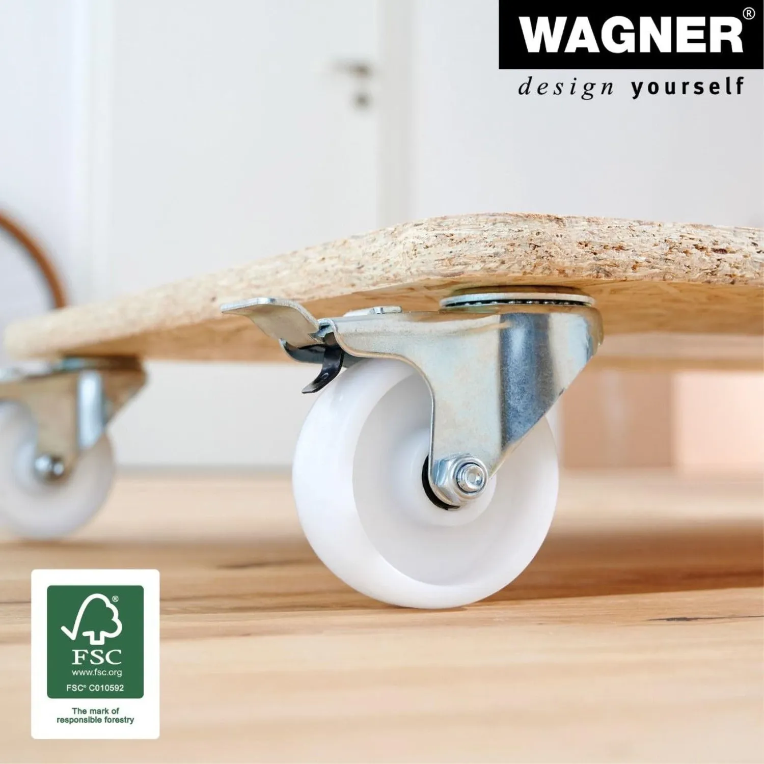 Wagner MM 1617 carrello trasporto 59x49 cm 400 kg