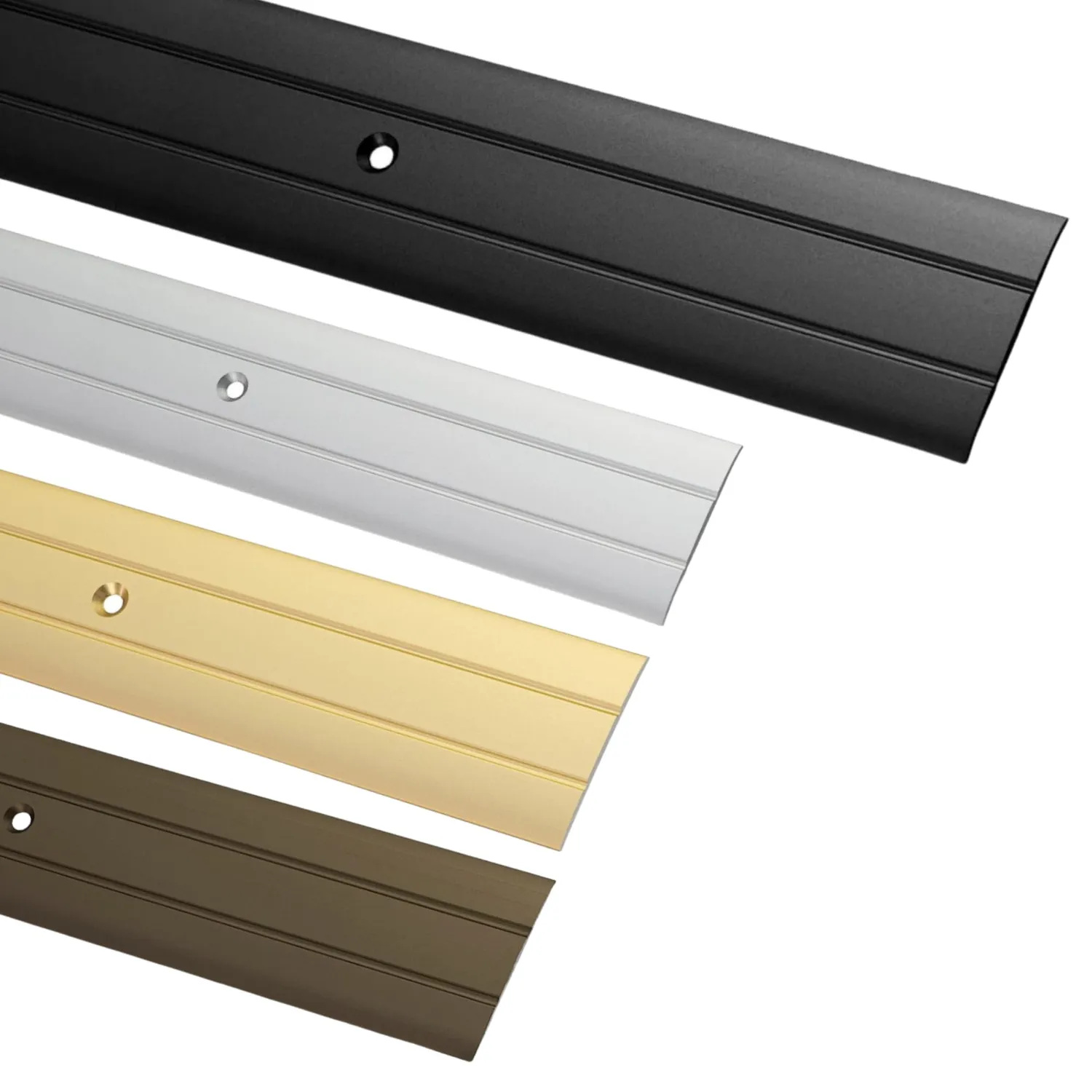 Gedotec Profilo Transizione Bronzo 100 cm Alluminio