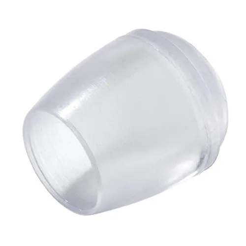 Adsamm puntali PVC trasparenti Ø 11-12 mm 4 pezzi tondi