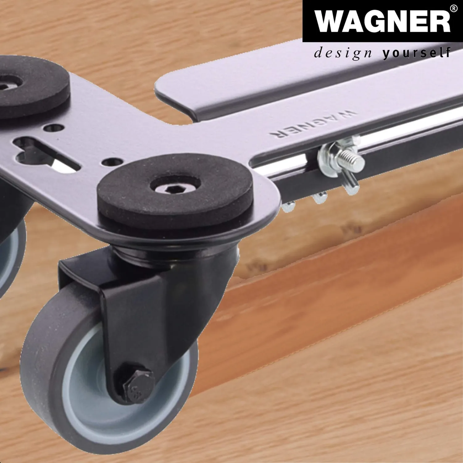 WAGNER carrello mobili estraibile 59-86 cm 250 kg