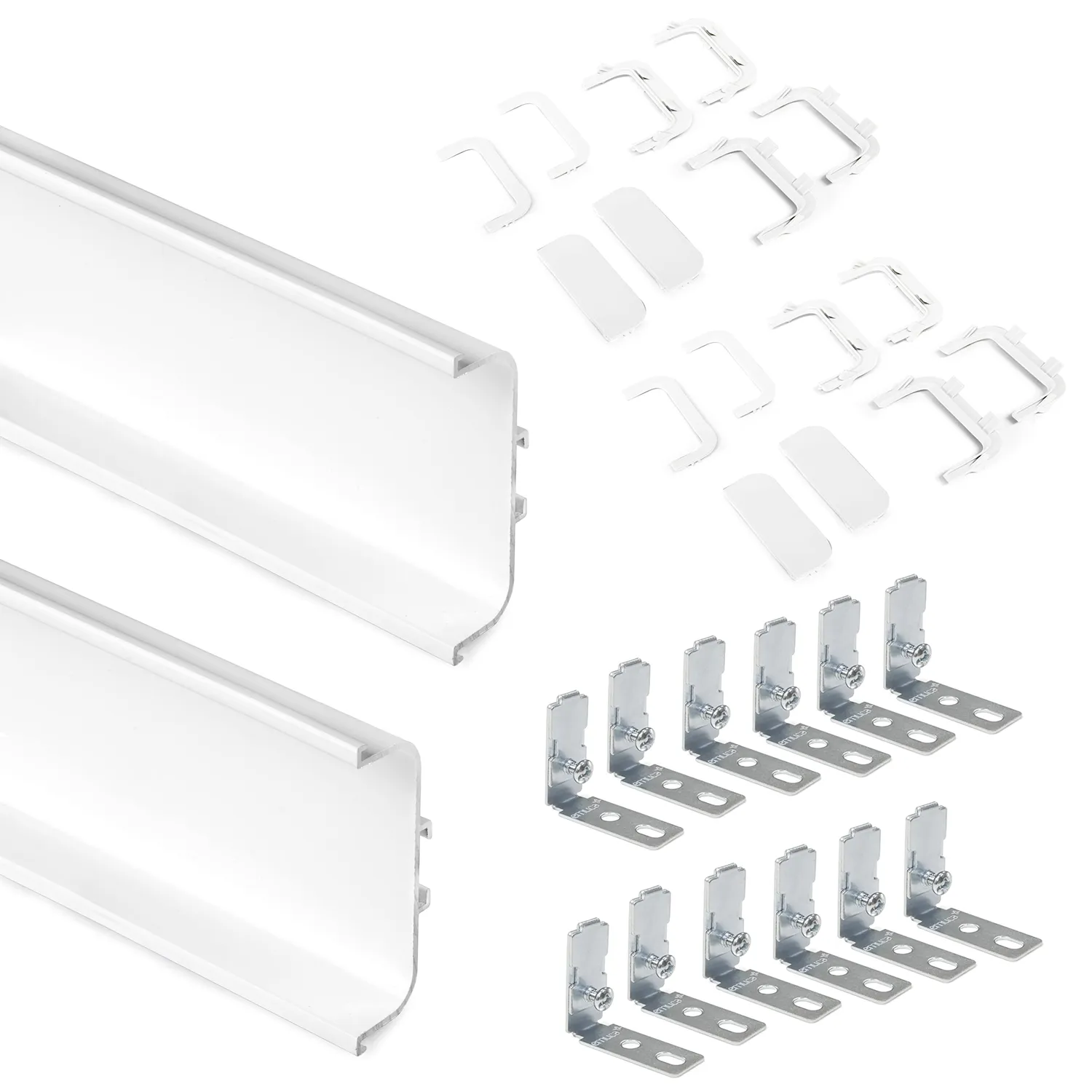 Emuca profilo Gola superiore cucina alluminio anodizzato opaco kit