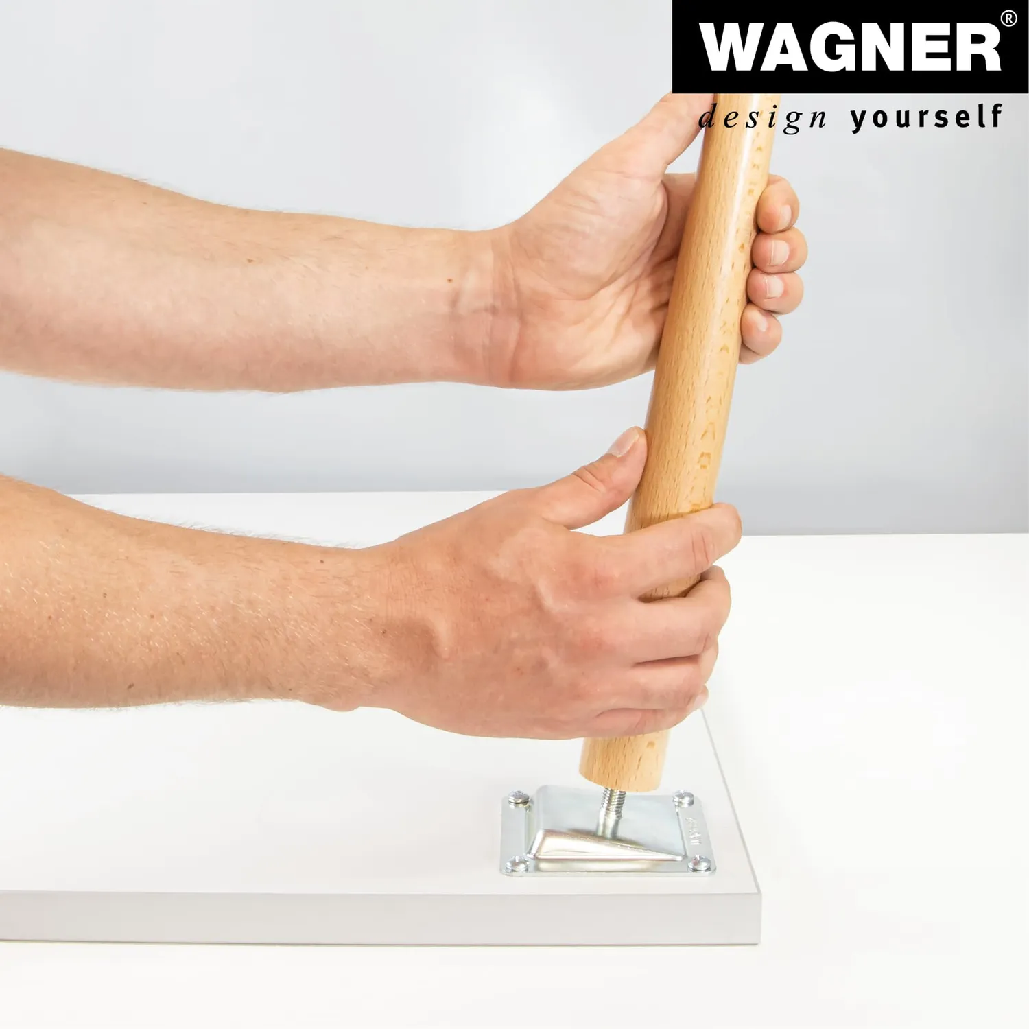 Wagner Design ST 7740 gamba legno 410 mm faggio 1 pezzo