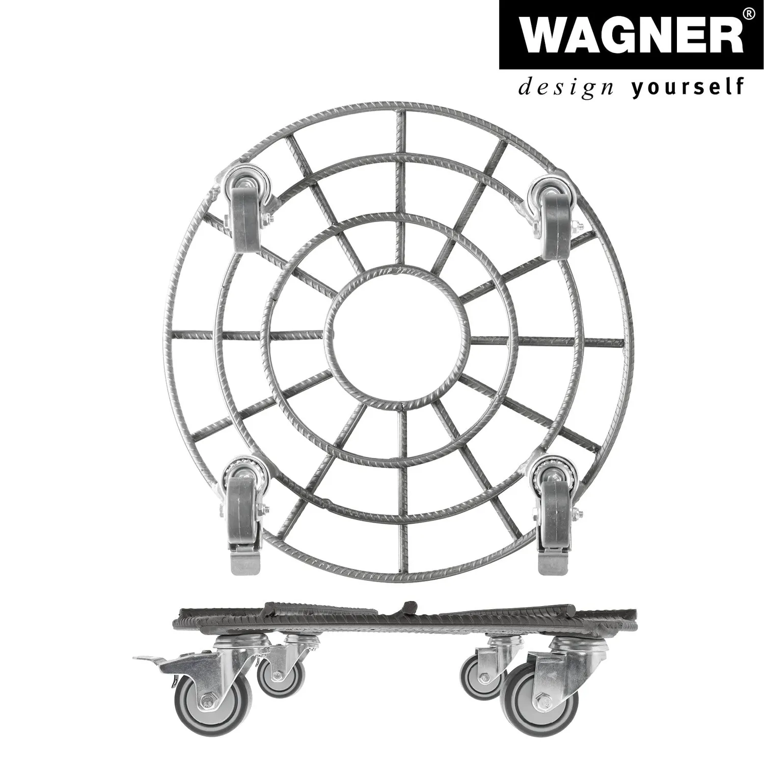 Wagner BautaHL GH 0948 sottovaso acciaio Ø 38 cm 200 kg