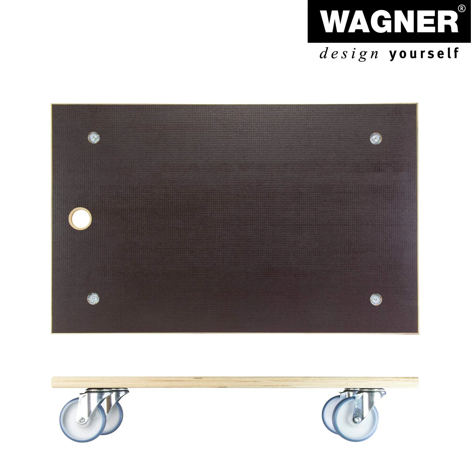 Wagner MM 1146 Carrello Trasporto 78x49 cm 500 kg MaxiGrip