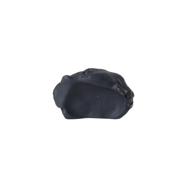 NIVA Design Impronta pomello ottone nero dita
