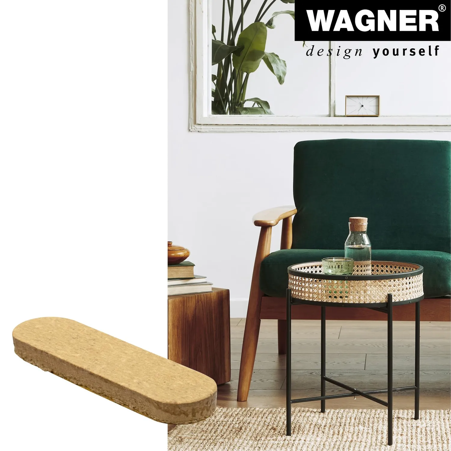 Wagner SYNO EH 1037 pattini adesivi 10x37 mm 8 pezzi