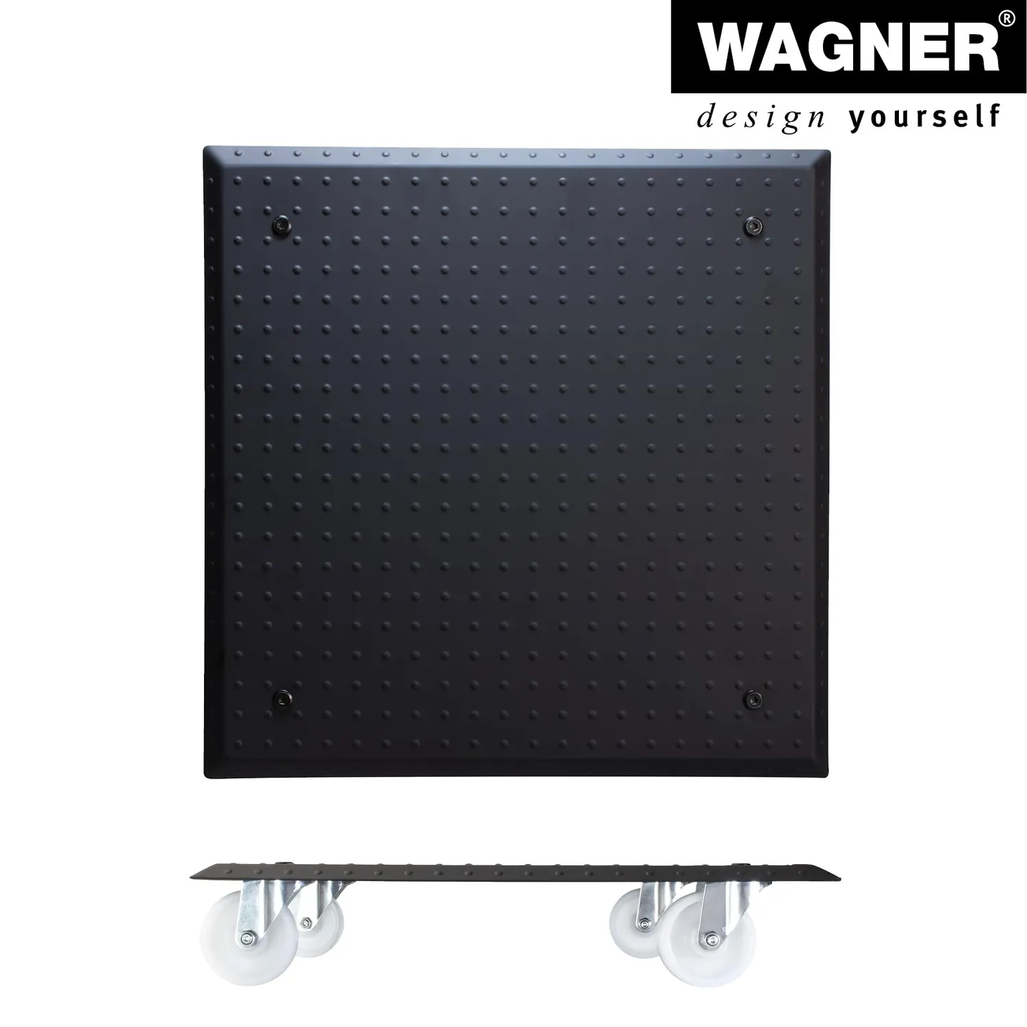 Wagner Alaska Sottovaso 45x45 cm Nero 150 kg