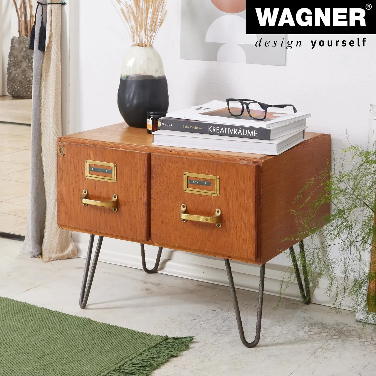 Wagner Hairpin Leg ST 8228 gamba mobile acciaio 200 mm