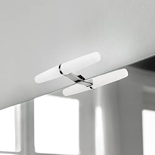 Emuca faretto LED specchio bagno 233mm IP44 cromato