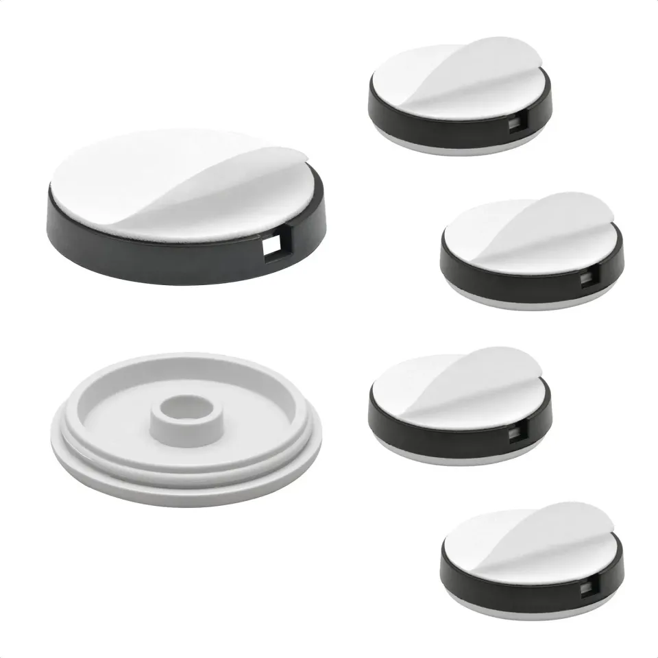 WAGNER QuickClick Pattini Mobili Ø 40 mm Set 4 Pezzi