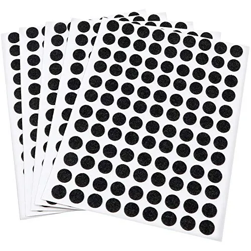 Adsamm feltrini ultrasottili neri 10 mm 540 pz